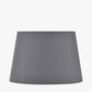 Adelaide 35cm Steel Grey Tapered Cotton Mix Lampshade