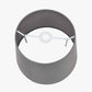 Adelaide 35cm Steel Grey Tapered Cotton Mix Lampshade