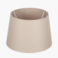 Adelaide 25cm Taupe Tapered Cotton Mix Lampshade