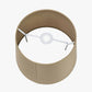 Adelaide 40cm Taupe Tapered Cotton Mix Lampshade