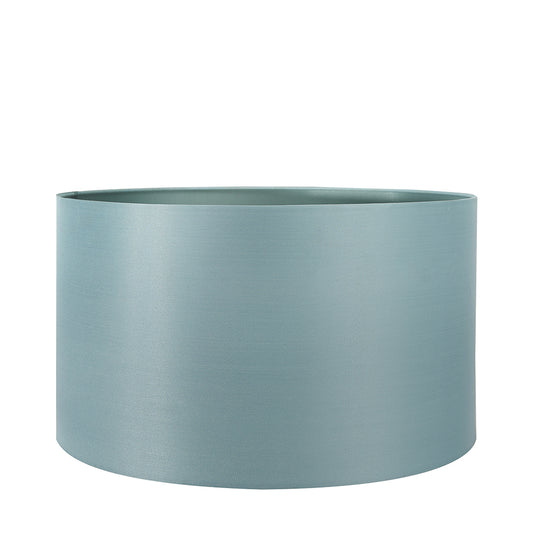 Zara 40cm Duck Egg Silk Cylinder Lampshade