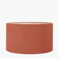 Henry 30cm Tobacco Handloom Cylinder Lampshade