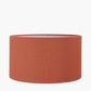 Henry 30cm Tobacco Handloom Cylinder Lampshade