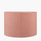 Edward 45cm Apricot Linen Cylinder Lampshade