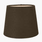 Pelham 15cm Grey Handloom Tapered Candle Clip Lampshade