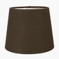 Pelham 15cm Grey Handloom Tapered Candle Clip Lampshade