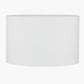 Mia 40cm Ivory Oval Cotton Mix Lampshade