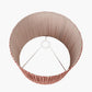 Vienna 40cm Red Chevron Mushroom Pleat Lampshade