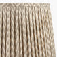 Vienna 45cm Taupe Chevron Mushroom Pleat Lampshade