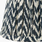 Vienna 16cm Black Chevron Mushroom Pleat Lampshade