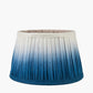 Scallop 35cm Blue Ombre Soft Pleated Tapered Lampshade