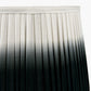Scallop 40cm Black Ombre Soft Pleated Tapered Lampshade