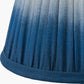 Scallop 16cm Blue Ombre Soft Pleated Tapered Lampshade