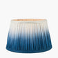Scallop 20cm Blue Ombre Soft Pleated Tapered Lampshade