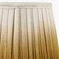 Scallop 20cm Mustard Ombre Soft Pleated Tapered Lampshade