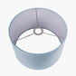 Rene 25cm Duck Egg Velvet Cylinder Lampshade