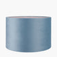 Rene 35cm Duck Egg Velvet Cylinder Lampshade