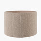 Rouen 30cm Taupe Boucle Cylinder Lampshade