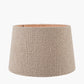 Martigues 30cm Taupe Boucle Tapered Lampshade