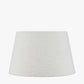 Martigues 45cm White Boucle Tapered Lampshade