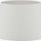 Martigues 45cm White Boucle Tapered Lampshade