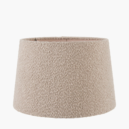 Martigues 50cm Taupe Boucle Tapered Lampshade