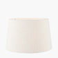 Martigues 50cm White Boucle Tapered Lampshade