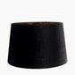 Aida 50cm Black Velvet Tapered Lampshade