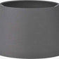 Lys 35cm Steel Grey Self Lined Linen Tapered Lampshade