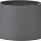 Lys 40cm Steel Grey Self Lined Linen Tapered Lampshade