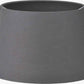 Lys 45cm Steel Grey Self Lined Linen Tapered Lampshade