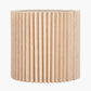 Callista 30cm Natural Linen Hard Pleat Lampshade