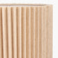 Callista 35cm Natural Linen Hard Pleat Lampshade