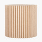 Callista 40cm Natural Linen Hard Pleat Lampshade