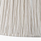 Thiago 30cm Natural Stripe Mushroom Pleat Tapered Lampshade
