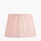 Thiago 40cm Cinnamon Stripe Mushroom Pleat Tapered Lampshade