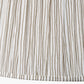 Thiago 45cm Natural Stripe Mushroom Pleat Tapered Lampshade