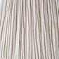 Thiago 16cm Natural Stripe Mushroom Pleat Tapered Lampshade