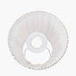 Thiago 16cm Natural Stripe Mushroom Pleat Tapered Lampshade