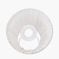 Thiago 16cm Natural Stripe Mushroom Pleat Tapered Lampshade