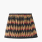 Athira 30cm Multi Chevron Design Mushroom Pleat Tapered Lamp Shade