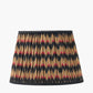 Athira 35cm Multi Chevron Design Mushroom Pleat Tapered Lampshade