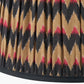Athira 35cm Multi Chevron Design Mushroom Pleat Tapered Lampshade