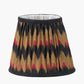 Athira 16cm Multi Chevron Design Mushroom Pleat Tapered Lampshade