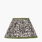 Ornella 25cm Green Floral Design Mushroom Pleat Empire Lampshade