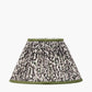 Ornella 30cm Green Floral Design Mushroom Pleat Empire Lampshade