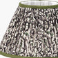 Ornella 30cm Green Floral Design Mushroom Pleat Empire Lampshade