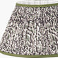 Ornella 40cm Green Floral Design Mushroom Pleat Empire Lampshade