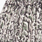 Ornella 40cm Green Floral Design Mushroom Pleat Empire Lampshade