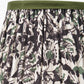 Ornella 16cm Green Floral Design Mushroom Pleat Tapered Lampshade
